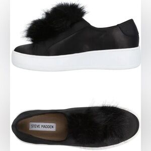 Steve Madden Bryanne Puffball Platform Sneaker - Size 9